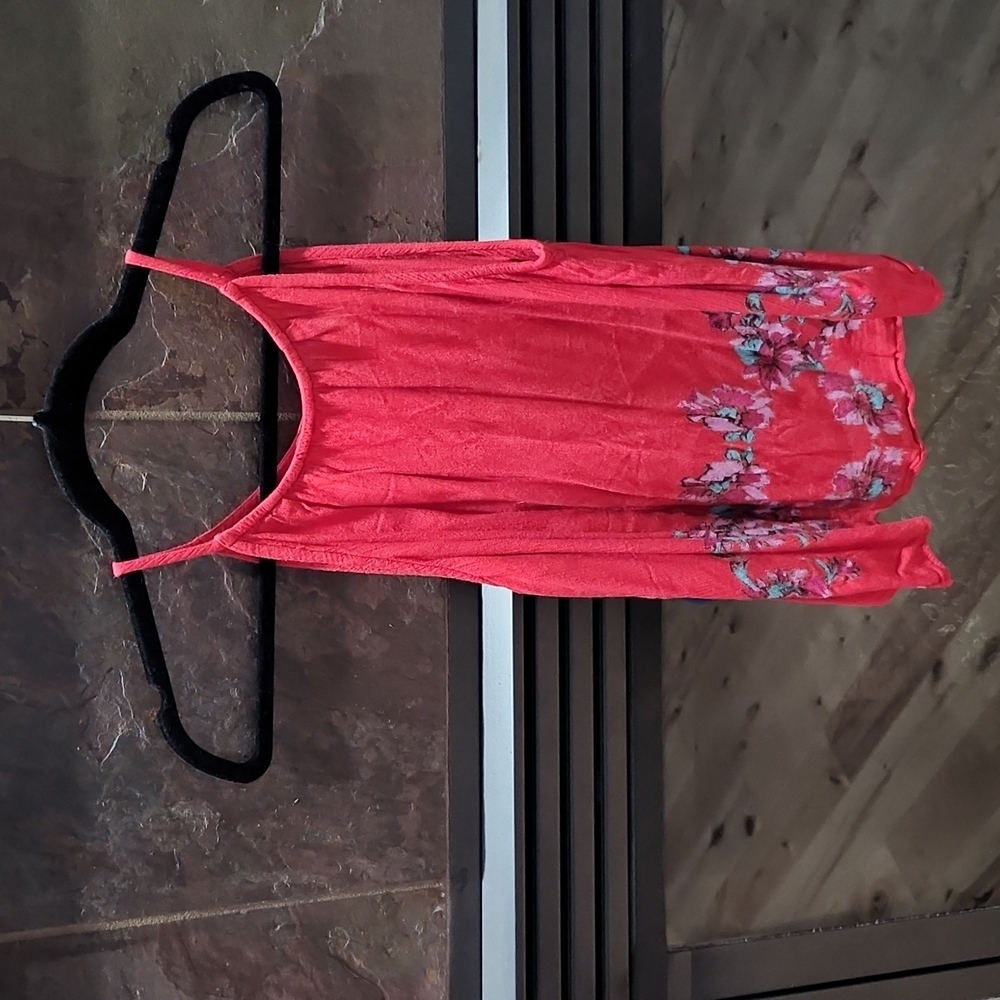 Red tank top